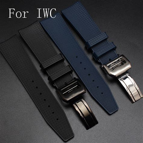 iwc rubber strap|genuine iwc watch strap.